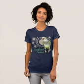 Grüner Quäkerparakeet-T - Shirt (Vorne ganz)