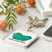 Grüner Ram Chinesisch Neujahr Zodiac Schlüsselanhä Schlüsselanhänger (Seite)