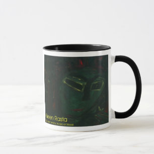 grüner Rasta Tasse