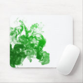 Grüner Rauch Mousepad (Mit Mouse)