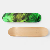 Grüner Rauch Skateboard (Horizontal)