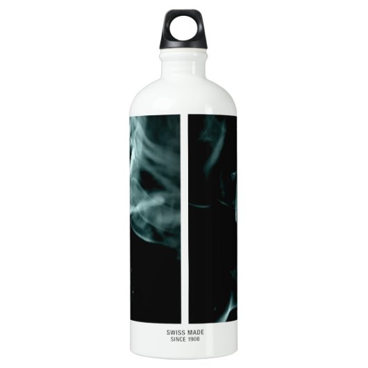 Grüner Rauch Wasserflasche (Rückseite)