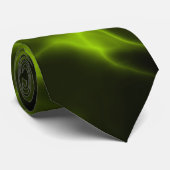 Grüner Raucheffekt Krawatte (Gerollt)