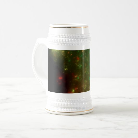 Grüner Raum Bierglas (Vorderseite Links)