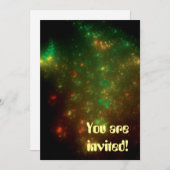 Grüner Raum Einladung (Vorne/Hinten)