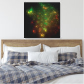 Grüner Raum Leinwanddruck (Insitu (Schlafzimmer))