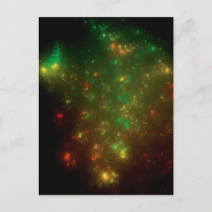 Grüner Raum Postkarte