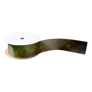 Grüner Raum Satinband