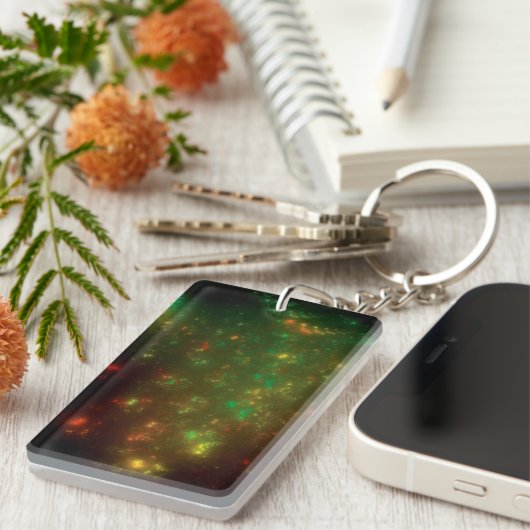 Grüner Raum Schlüsselanhänger (Vorderseite rechts)