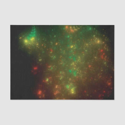 Grüner Raum Seidenpapier (Vorderseite)