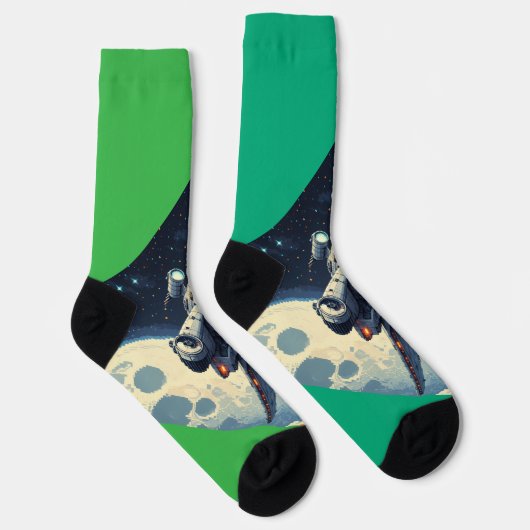 Grüner Raum Socken (Rechts)