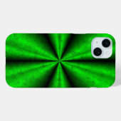 Grüner Regenbogen in Elephant Skin Leather Optik Case-Mate iPhone Hülle (Rückseite (Horizontal))