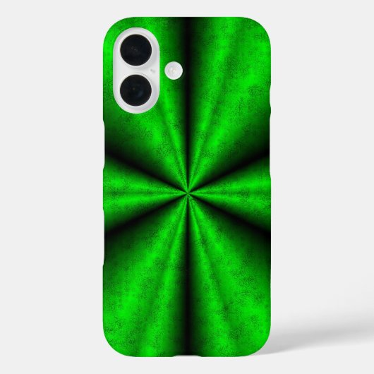 Grüner Regenbogen in Elephant Skin Leather Optik Case-Mate iPhone Hülle (Rückseite)