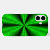 Grüner Regenbogen in Elephant Skin Leather Optik Case-Mate iPhone Hülle (Rückseite (Horizontal))