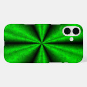 Grüner Regenbogen in Elephant Skin Leather Optik Case-Mate iPhone Hülle (Rückseite (Horizontal))