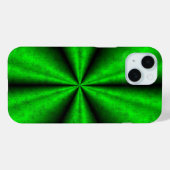Grüner Regenbogen in Elephant Skin Leather Optik Case-Mate iPhone Hülle (Rückseite (Horizontal))