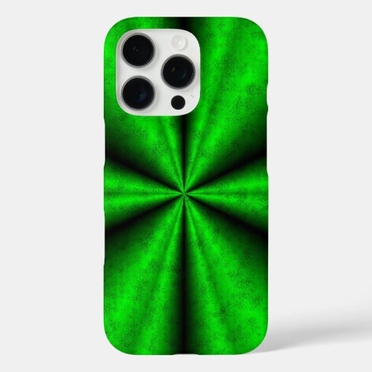 Grüner Regenbogen in Elephant Skin Leather Optik Case-Mate iPhone Hülle (Rückseite)