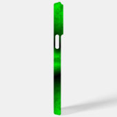 Grüner Regenbogen in Elephant Skin Leather Optik Case-Mate iPhone Hülle (Rückseite / Rechts)