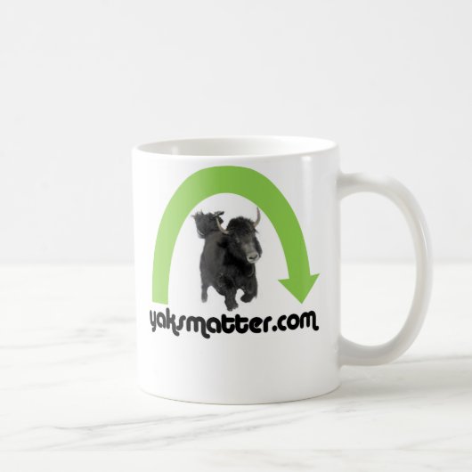 grüner Regenbogen Kaffeetasse (Rechts)