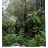 Grüner Regenwald Natur Australien Duschvorhang (Vorderseite)