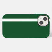 Grüner Rennstreifen iPhone Hülle (Rückseite (Horizontal))