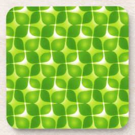 Grüner Retrostil Untersetzer