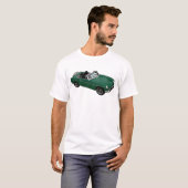 Grüner Roadster T-Shirt (Vorne ganz)