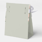 Grüner, romantischer Rose-Kranz Geschenkschachtel (Rückseite)