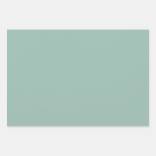 Grüner rosa Weihnachtskranz Geschenkpapier Set (Vorderseite 2)