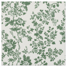 Grüner Rosenzweig Toile