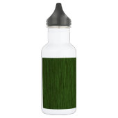 Grüner, rustikaler Grauholz Trinkflasche (Links)