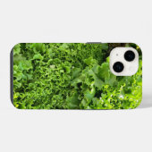 Grüner Salat Liebe iPhone Hülle (Rückseite (Horizontal))
