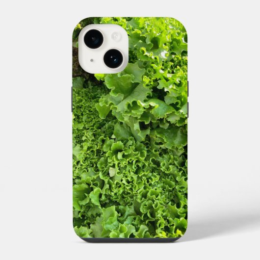 Grüner Salat Liebe iPhone Hülle (Rückseite)