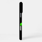 grüner Schädel iPhone Hülle (Rechte Seite)