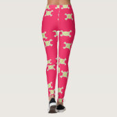 grüner Schädel Leggings (Rückseite)