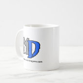 Grüner Schatz-Drache 11oz MD. Tasse (Vorderseite Links)