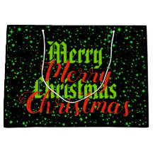 Grüner Schein frohe Weihnachten