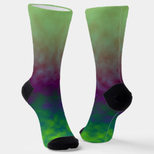 Grüner Schleier Socken