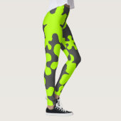 Grüner Schleimkohlespass Leggings (Rechts)