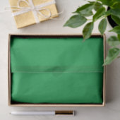 Grüner Schlichter Weihnachtsfeiertag mit fester Fa Seidenpapier (Geschenk)