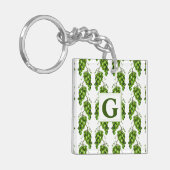 Grüner Schlüsselanhänger (Vorderseite links)