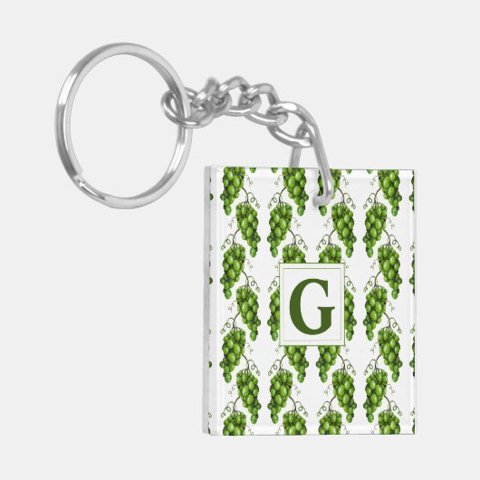 Grüner Schlüsselanhänger (Vorderseite links)