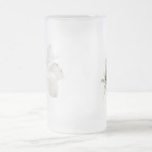 Grüner Schmetterling mattierte Tasse (Mittel)