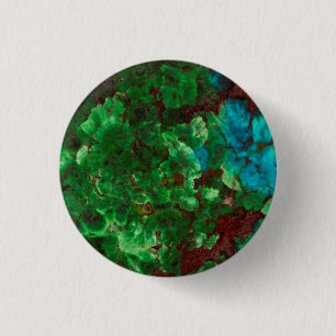 Grüner Schnabelschwanz Button