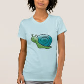Grüner Schnecke-Shirt-, Sweatshirt-oder T-Shirt (Vorderseite)