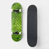 Grüner Schnittglas-Look Skateboard (Vorderseite)
