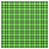 Grüner Schwarz Traditionelles Teppichmuster Karier Stoff (Muster)
