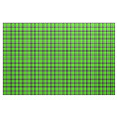 Grüner Schwarz Traditionelles Teppichmuster Karier Stoff (Fat Quarter (45,7 x 55,9 cm))