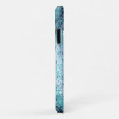 Grüner Schwarzer Swirl Case-Mate iPhone Hülle (Hinten/Rechts)