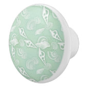 Grüner Seashells-Keramik-Griff Keramikknauf (Rechts)